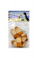 Лакомство GreenQZin ЗДОРОВЬЕ, с телятиной и сурими, 50 гр